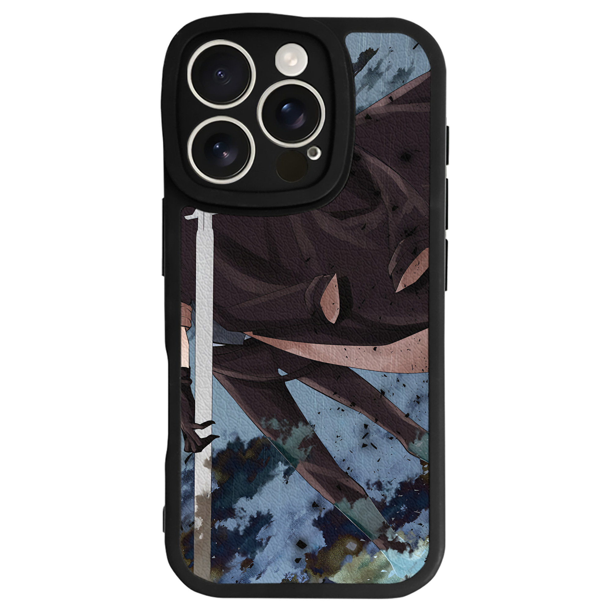 （画像用） 文豪ストレイドッグス Bungo Stray Dogs 【iPhone 16シリーズ対応】シリコンスマホケース（レザー調） 材質：シリコン